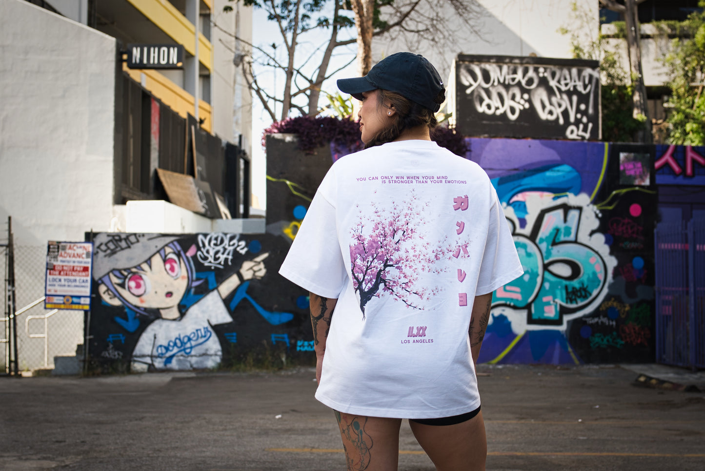 "KEEP PUSHING FORWARD" TEE