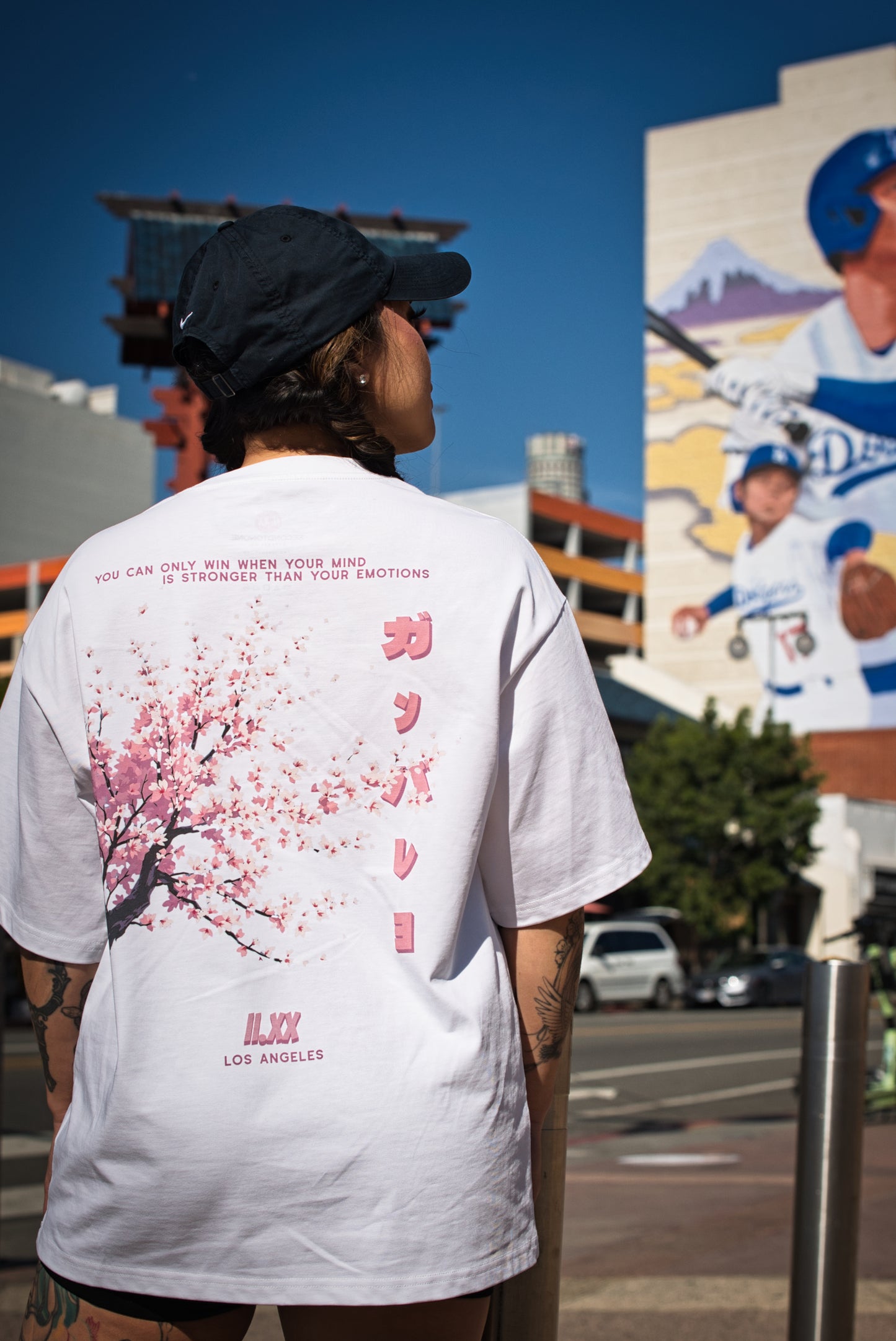 "KEEP PUSHING FORWARD" TEE