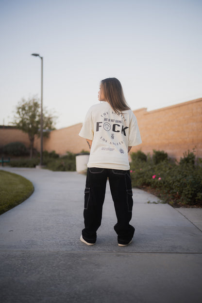 "SUBTLE ART" HEAVYWEIGHT TEE - SAND