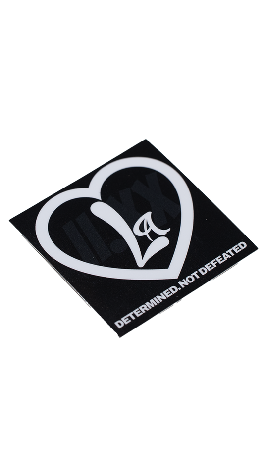 "HEART OF LA" SLAP STICKER