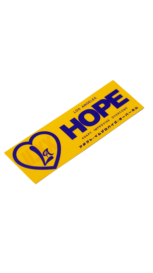 "HOPE" SLAP STICKER