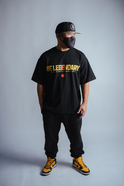 "BE LEGENDARY" TEE - BLACK