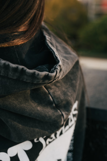 "LOST ANGELES" WASHED HOODIE