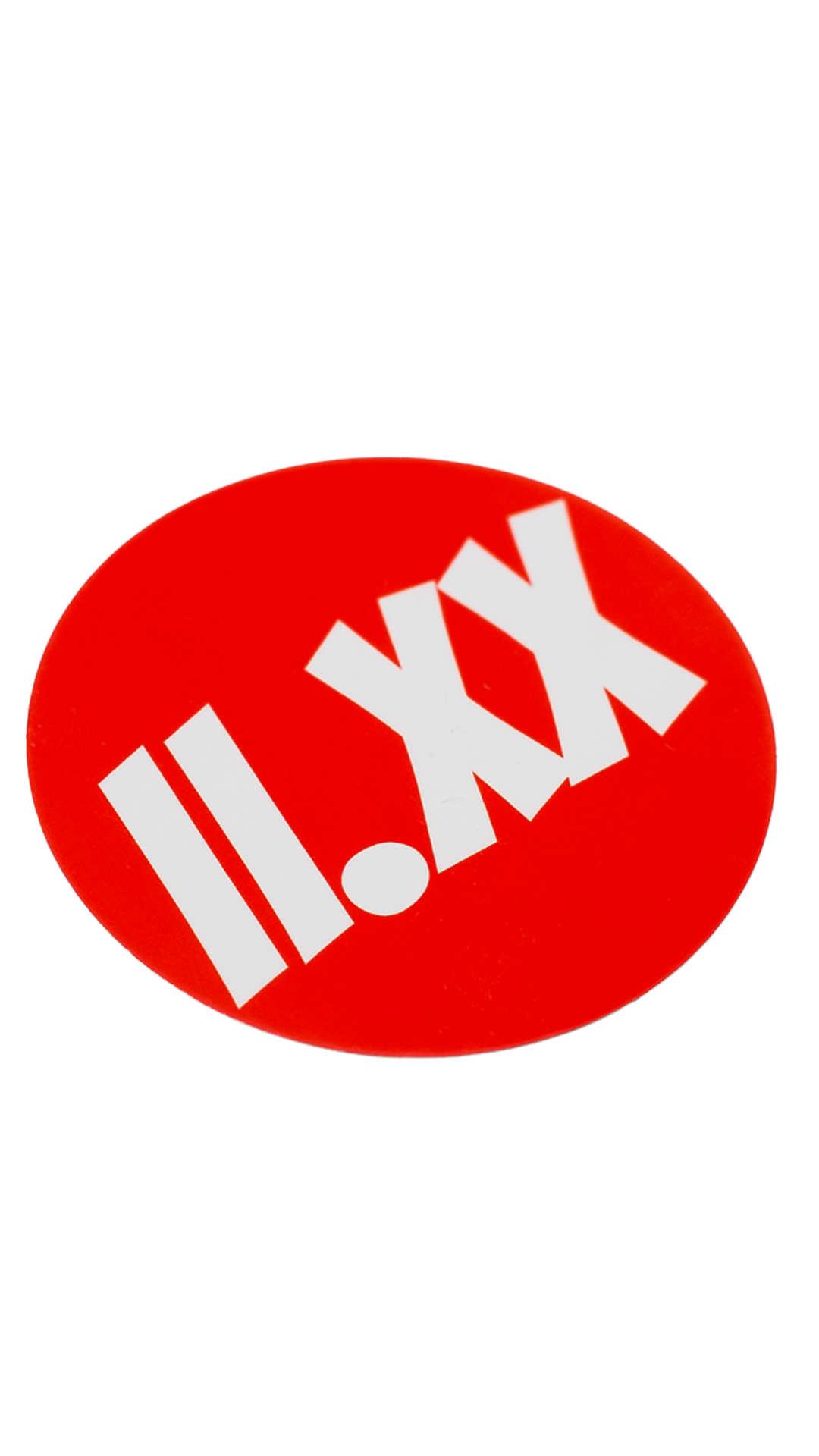 "II.XX" SLAP STICKER