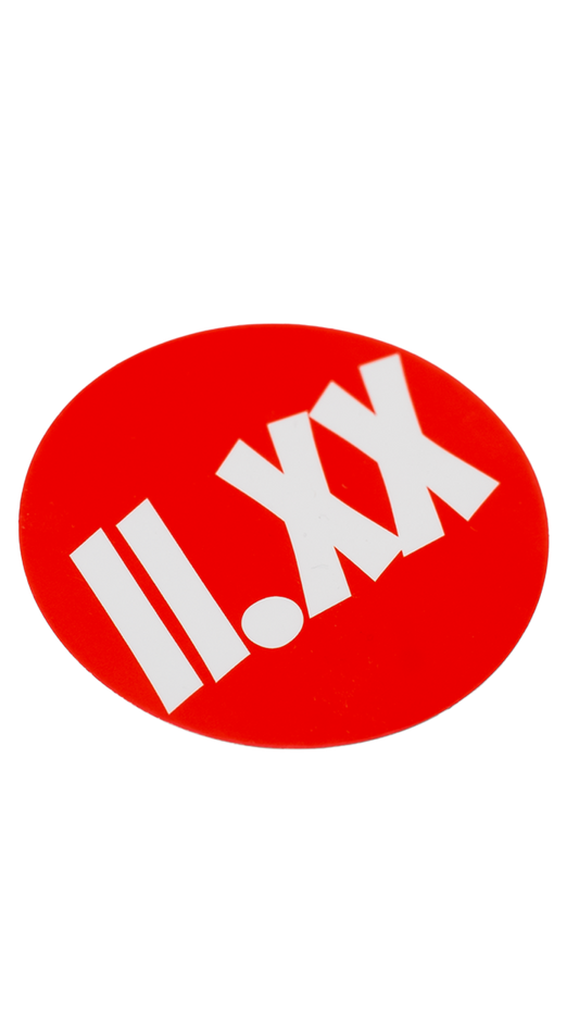 "II.XX" SLAP STICKER