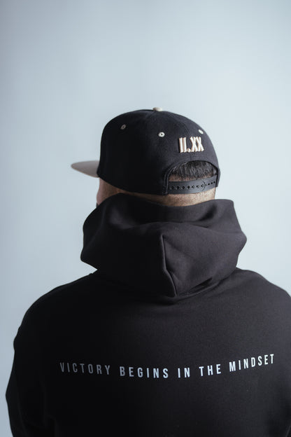 second to none snapback featuring ii.xx logomark embroidered on the back of the cap