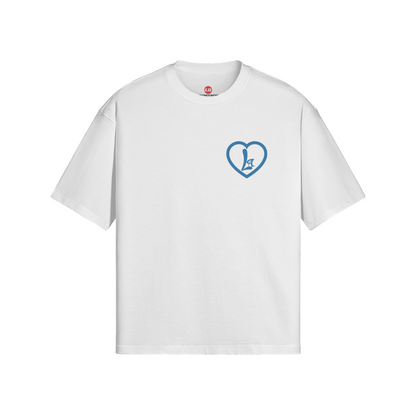 "HEART OF LA" TEE - WHITE